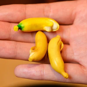 Miniature Banana Antler Charm — product view 1