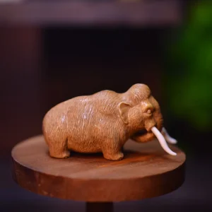 Woolly Mammoth Antler Figurine — product view 1